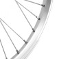 Roue vtt 20" er10 arriere alu double paroi moyeu alu axe plein roue libre 5-6-7v. (vendu avec ecrou 10x100) jante 19c
