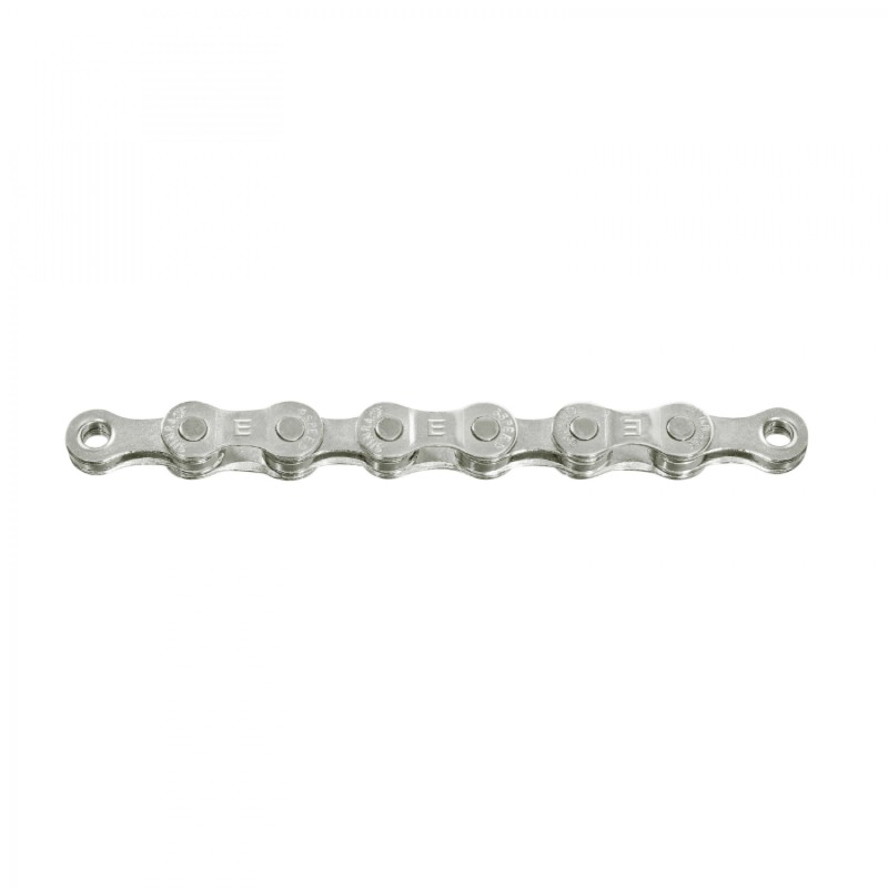 CHAINE VELO  7-8 V. VAE SUNRACE CNM8E RENFORCEE ARGENT 138 MAILLONS