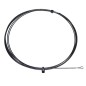 CABLE DE DERAILLEUR INOX TEFLON REACTION POUR CAMPAGNOLO 1,1mm 2,10M (VENDU A L'UNITE)