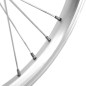 Roue vtt 20" er10 avant alu double paroi moyeu alu axe plein (vendu avec ecrou 9x100) jante 19c
