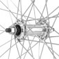 Roue vtt 20" er10 avant alu double paroi moyeu alu axe plein (vendu avec ecrou 9x100) jante 19c