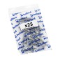 VIS CHC 6 PANS CREUX M5 x 12 mm CHROME (SACHET DE 25 PIECES)