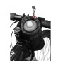 SACOCHE DE CINTRE-GUIDON VELO ZEFAL Z ADVENTURE POUCH BAG NOIRE FIXATION VELCROS (Lg180mm x D90mm - 1.1 LITRE) - AVEC