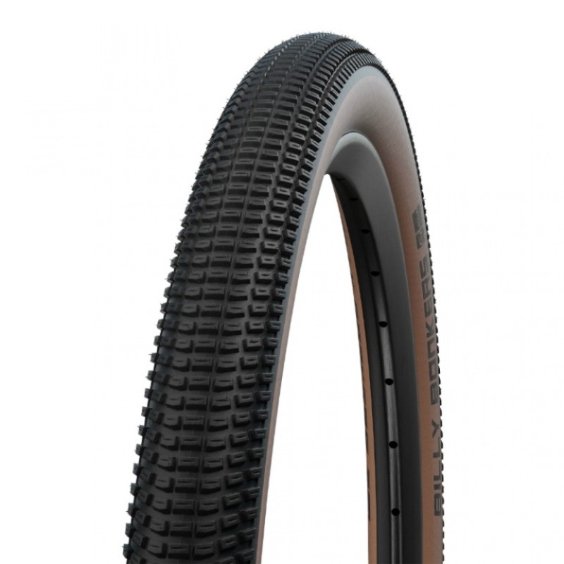 Pneu vtt/bmx/dirt 20x2.00 Schwalbe billy bonkers ts noir/marron (50-406)