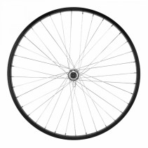 Roue vtt 26" avant alu m110 noire moy argent alu blocage