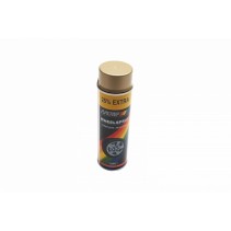 BOMBE DE PEINTURE MOTIP PRO ACRYLIQUE JANTES OR AEROSOL 500 ml (04008)