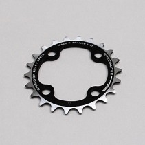 PLATEAU VTT 4BRA D.64 TA CHINOOK 26DTS INTERIEUR TRIPLE NOIR ALU POUR SHIMANO - SRAM - FSA 9V.