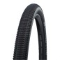 Pneu vtt/bmx/dirt 24x2.00 ts Schwalbe billy bonkers tt noir/marron (50-507)