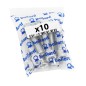 VIS CHC 6 PANS CREUX M10 x 70 mm CHROME (SACHET DE 10 PIECES)