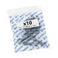 VIS TETE HEXAGONALE M6 x 40 mm ACIER ZINGUE (SACHET DE 10 PIECES)