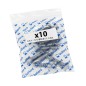 VIS TETE HEXAGONALE M6 x 50 mm ACIER ZINGUE (SACHET DE 10 PIECES)