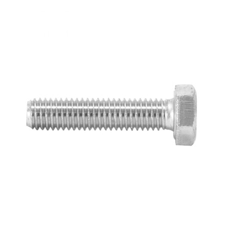 VIS TETE HEXAGONALE M8 x 16 mm ACIER ZINGUE (SACHET DE 10 PIECES)