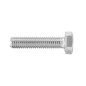 VIS TETE HEXAGONALE M8 x 16 mm ACIER ZINGUE (SACHET DE 10 PIECES)