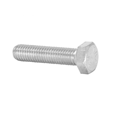 VIS TETE HEXAGONALE M8 x 20 mm ACIER ZINGUE (SACHET DE 10 PIECES)