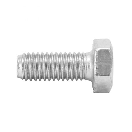 VIS TETE HEXAGONALE M10 x 25 mm ACIER ZINGUE (SACHET DE 10 PIECES)