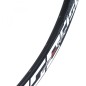 Jante route 700 pulse noir 32t. disc double paroi profil 24mm - 622x15c