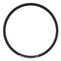 Jante route 700 gravel 19c noir 32t. disc tubeless ready double paroi profil 28mm