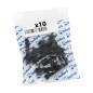 VIS 6 PANS EPAULE M6 x 40 mm NOIR SW8 (SACHET DE 10 PIECES)