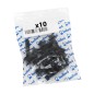VIS 6 PANS EPAULE M6 x 50 mm NOIR SW8 (SACHET DE 10 PIECES)