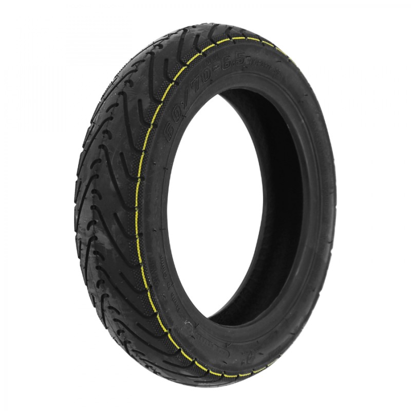 PNEU TROTTINETTE 60-70-6.5  NOIR - TUBETYPE (POUR NINEBOT MAX G30 ET AUTRES)