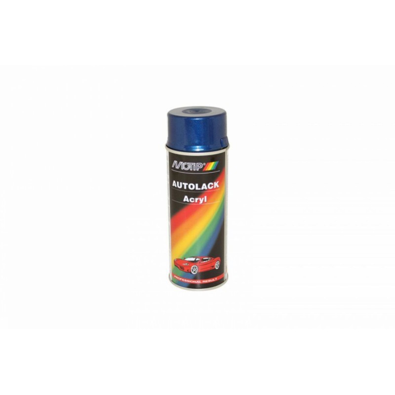 BOMBE DE PEINTURE MOTIP AUTOLACK ACRYL METAL BLEU FONCE AEROSOL 400 ml (53922)