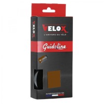Ruban de guidon Velox maxi cork bicolor noir-marron