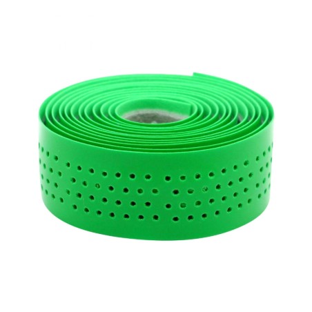 Ruban de guidon Velox gloss perfore vert brillant