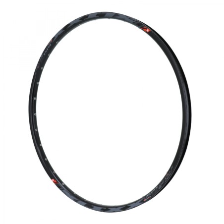 Jante vtt 27.5" klixx disc 23c noir 32t. tubeless ready double paroi avec oeillets