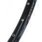 Jante vtt 27.5" klixx disc 23c noir 32t. tubeless ready double paroi avec oeillets