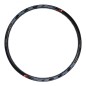 Jante vtt 20" klixx disc 23c noir 32t. tubeless ready double paroi avec oeillets