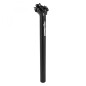 TIGE DE SELLE ROUTE-VTT ERGOTEC ATAR ALUMINIUM NOIR DIAM 27.2 MM L 350 MM RECUL 15 mm (HOMOLOGUE NIVEAU 4)