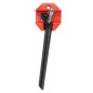 TIGE DE SELLE ROUTE-VTT ERGOTEC VIPER 20 ALUMINIUM NOIR DIAM 27.2 MM L 400 MM RECUL 20 mm (HOMOLOGUE NIVEAU 5)