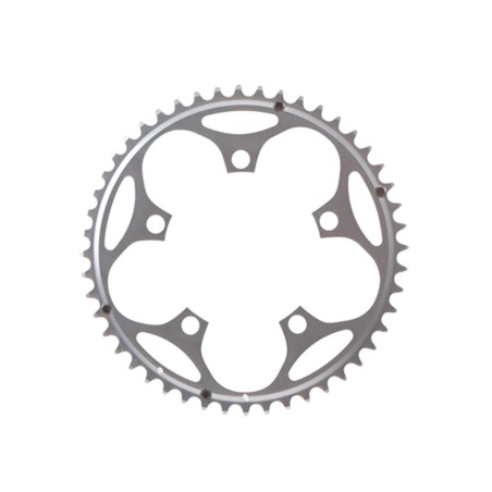 PLATEAU ROUTE DIAM 110 EXTER 48DTS ARGENT ALU 5083 STRONG 10/9V. 5 BRANCHES
