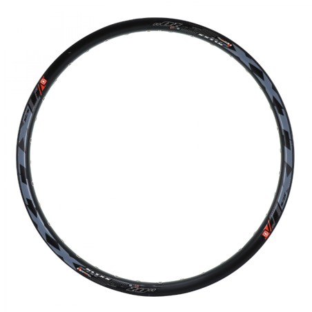 Jante vtt 20" klixx disc 23c  noir 36t. tubeless ready double paroi avec oeillets