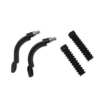 COUDE V-BRAKE P2R 2 PIECES 90°   110° AVEC SOUFFLET (PAIRE POUR UN VELO)