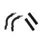 COUDE V-BRAKE P2R 2 PIECES 90°   110° AVEC SOUFFLET (PAIRE POUR UN VELO)