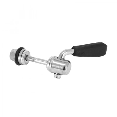 BLOCAGE RAPIDE DE SELLE ERGOTEC ACIER NOIR-CHROME M6 x 50 mm (VENDU A L UNITE)