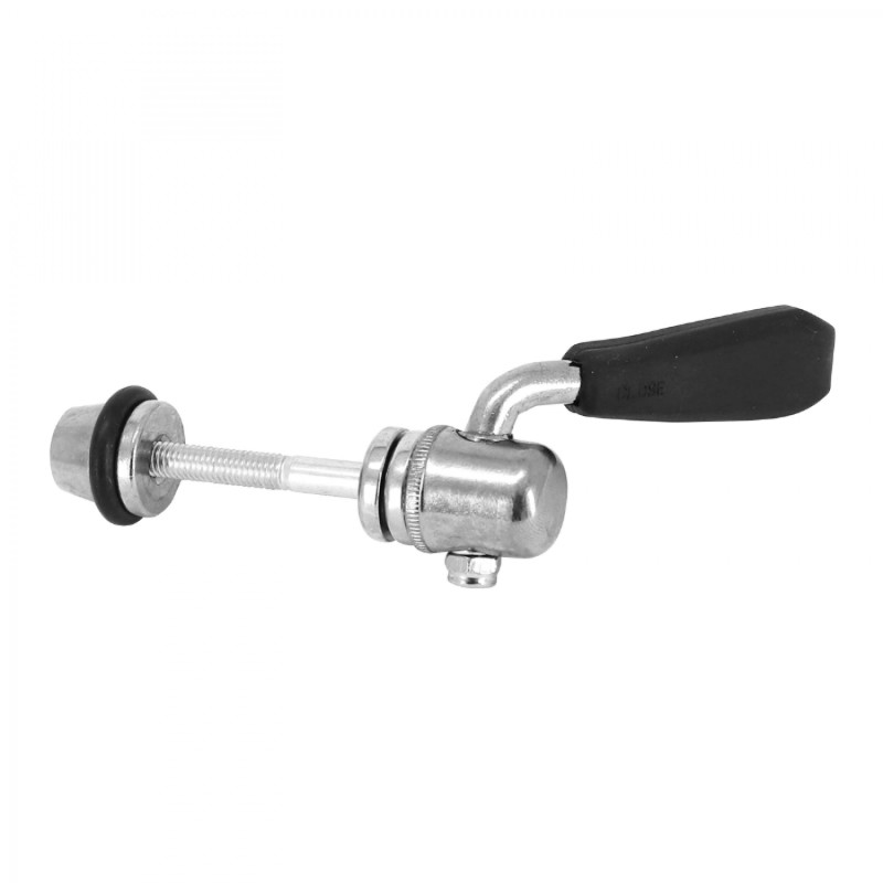 BLOCAGE RAPIDE DE SELLE ERGOTEC ACIER NOIR-CHROME M6 x 60 mm (VENDU A L UNITE)