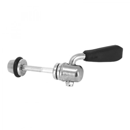 BLOCAGE RAPIDE DE SELLE ERGOTEC ACIER NOIR-CHROME M6 x 60 mm (VENDU A L UNITE)