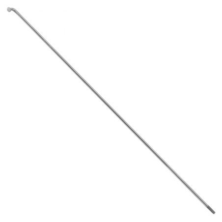 RAYON INOX ARGENT 2.3mm L 256mm (VENDU A L'UNITE SANS ECROU) - VOIR 185897 POUR ECROU