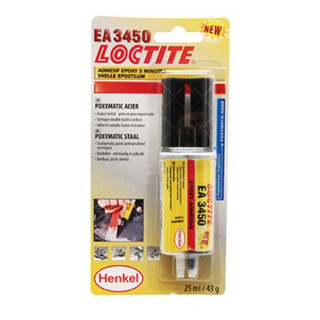 EPOXY-COLLE LOCTITE EA 3450 ACIER (SERINGUE 25 ml SOUS BLISTER)