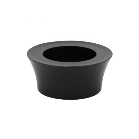ENTRETOISE CONIQUE VTT ERGOTEC ALUMINIUM NOIR-SABLE POUR TUBES DE FOURCHE 1 1-8  20 mm