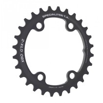 PLATEAU GRAVEL DOUBLE DIAM 80 INTER 32DTS NOIR X80 GRX600/810 (COMP.SHIM. 4 BRAN.) TA