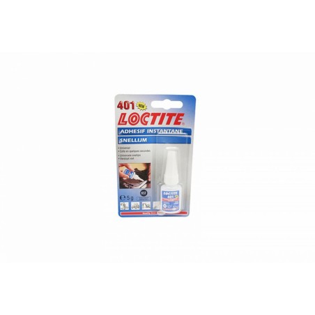 COLLE SUPER GLUE LOCTITE 401 (FLACON 5 g SOUS BLISTER)