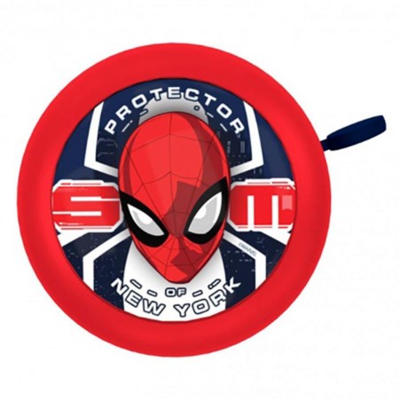 SONNETTE ENFANT DISNEY SPIDER MAN ROUGE D 55MM