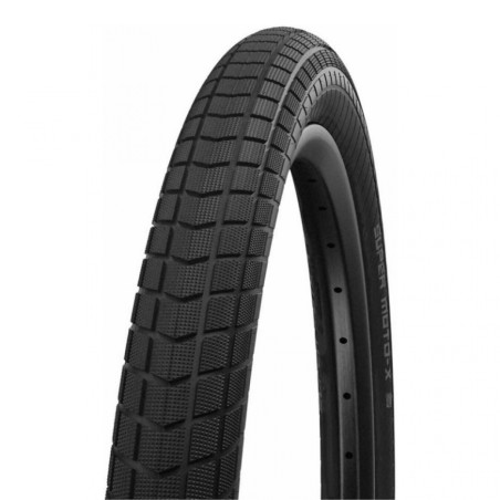 Pneu vtt/urbain 27.5x2.40 Schwalbe super moto x noir tr (62-584)