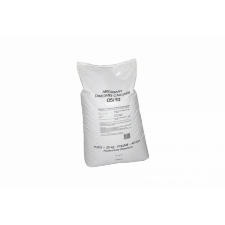 ABSORBANT HUILE, PRODUIT CHIMIQUE, EAU MINERVA (20 Kg DE GRANULES)