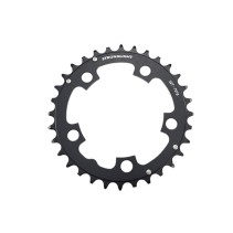 PLATEAU VTT TRIPLE DIAM  94 INTERM 32 DTS NOIR 5 BRANCHES ALU 7075 STRONG 9V