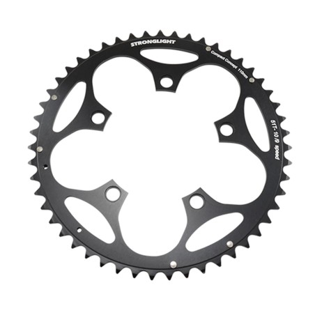 PLATEAU ROUTE DIAM 110 EXTER 46DTS NOIR ALU 5083 STRONG 10/9V. 5 BRANCHES