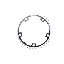 PLATEAU ROUTE DIAM 130 INTER 38DTS NOIR ALU 7075 STRONG 8/9/10V. 5 BRANCHES